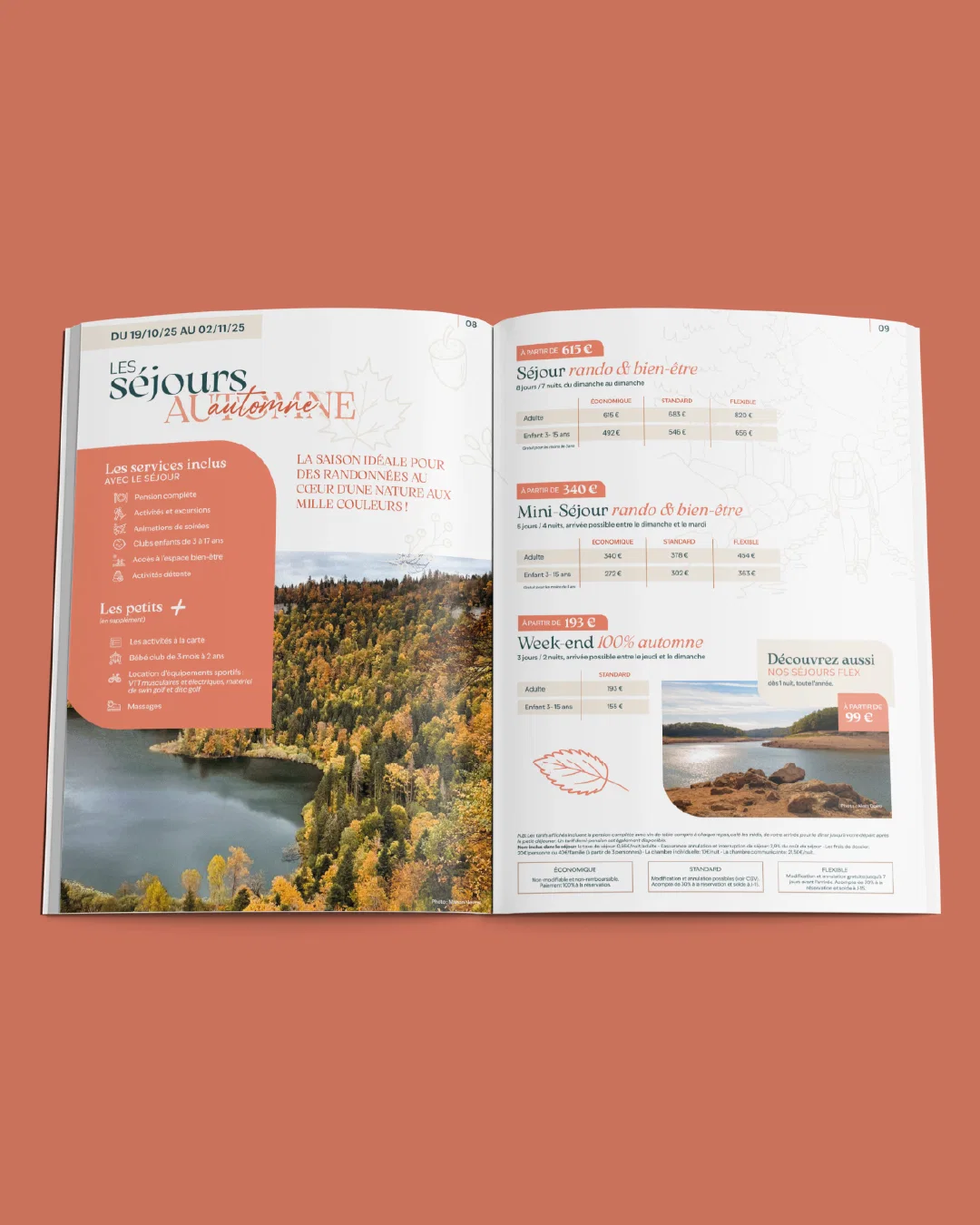 graphiste jura : mise en page d'une brochure